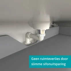 Modulo Badkamermeubel Met Wastafel | 80 Cm Hoogglans Wit Lamel Front Mineraalmarmer 1 Lade -Modulo modulo badkamermeubel met wastafel 80 cm hoogglans wit lamel front mineraalmarmer 1 lade bmw11 00053 4