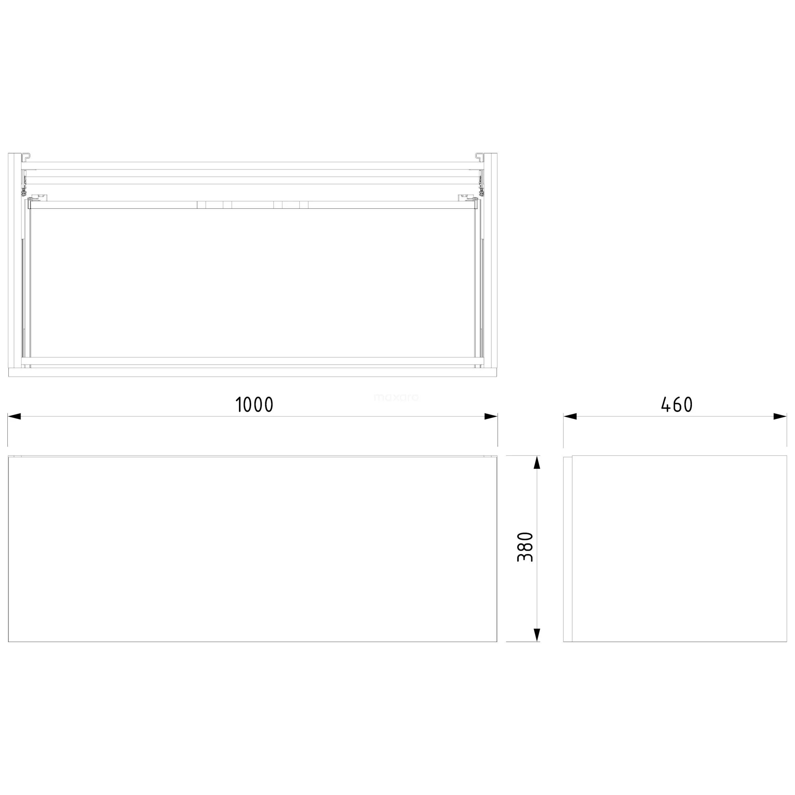 Modulo Plato Badkamermeubel voor waskom | 100 cm Lichtgrijs beton Vlak front Grijs eiken blad 1 lade Modulo Plato Badkamermeubel Voor Waskom | 100 Cm Lichtgrijs Beton Vlak Front Grijs Eiken Blad 1 Lade -Modulo modulo plato badkamermeubel voor waskom 100 cm lichtgrijs beton vlak front grijs eiken blad 1 lade bmk11 01726 6 scaled
