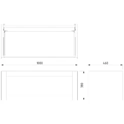 Modulo Plato Badkamermeubel Voor Waskom | 100 Cm Middenbruin Eiken Kader Front Donkerbruin Eiken Blad 1 Lade 8 Modulo Plato Badkamermeubel Voor Waskom | 100 Cm Middenbruin Eiken Kader Front Donkerbruin Eiken Blad 1 Lade -Modulo modulo plato badkamermeubel voor waskom 100 cm middenbruin eiken kader front donkerbruin eiken blad 1 lade bmk11 01448 6