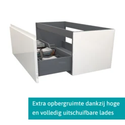 Modulo Plato Badkamermeubel Voor Waskom | 120 Cm Hoogglans Wit Greeploos Front Middenbruin Eiken Blad 1 Lade 3 Modulo Plato Badkamermeubel Voor Waskom | 120 Cm Hoogglans Wit Greeploos Front Middenbruin Eiken Blad 1 Lade -Modulo modulo plato badkamermeubel voor waskom 120 cm hoogglans wit greeploos front middenbruin eiken blad 1 lade bmk11 00584 1