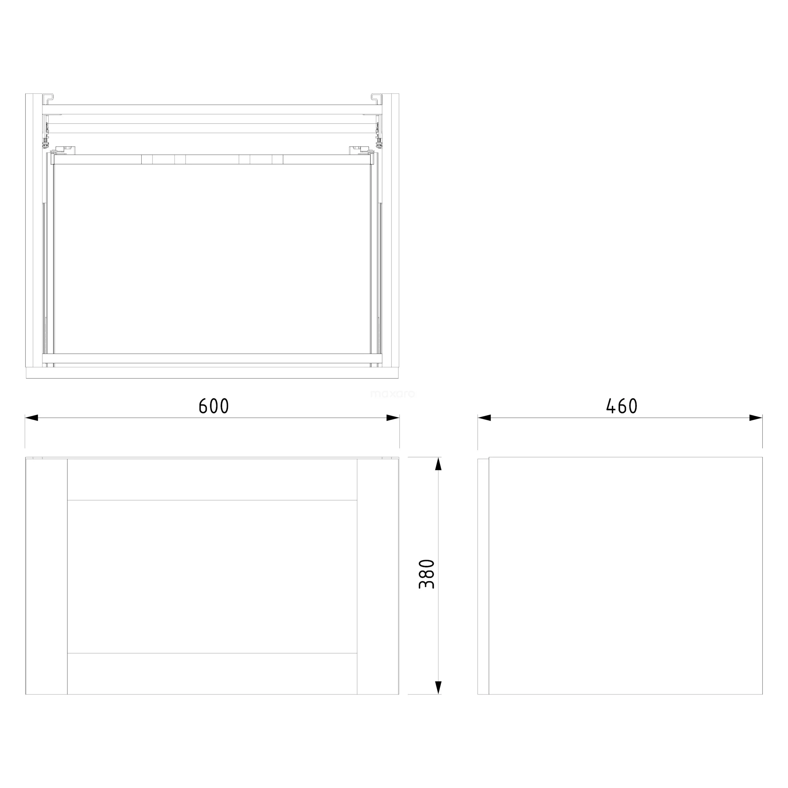 Modulo Plato Badkamermeubel voor waskom | 60 cm Lichtbruin eiken Kader front Donkergrijs blad 1 lade Modulo Plato Badkamermeubel Voor Waskom | 60 Cm Lichtbruin Eiken Kader Front Donkergrijs Blad 1 Lade -Modulo modulo plato badkamermeubel voor waskom 60 cm lichtbruin eiken kader front donkergrijs blad 1 lade bmk11 01282 6 scaled