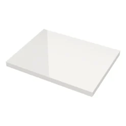 Modulo Plato Badkamermeubel Voor Waskom | 60 Cm Middenbruin Eiken Kader Front Hoogglans Wit Blad 1 Lade -Modulo modulo plato badkamermeubel voor waskom 60 cm middenbruin eiken kader front hoogglans wit blad 1 lade bmk11 01382 2