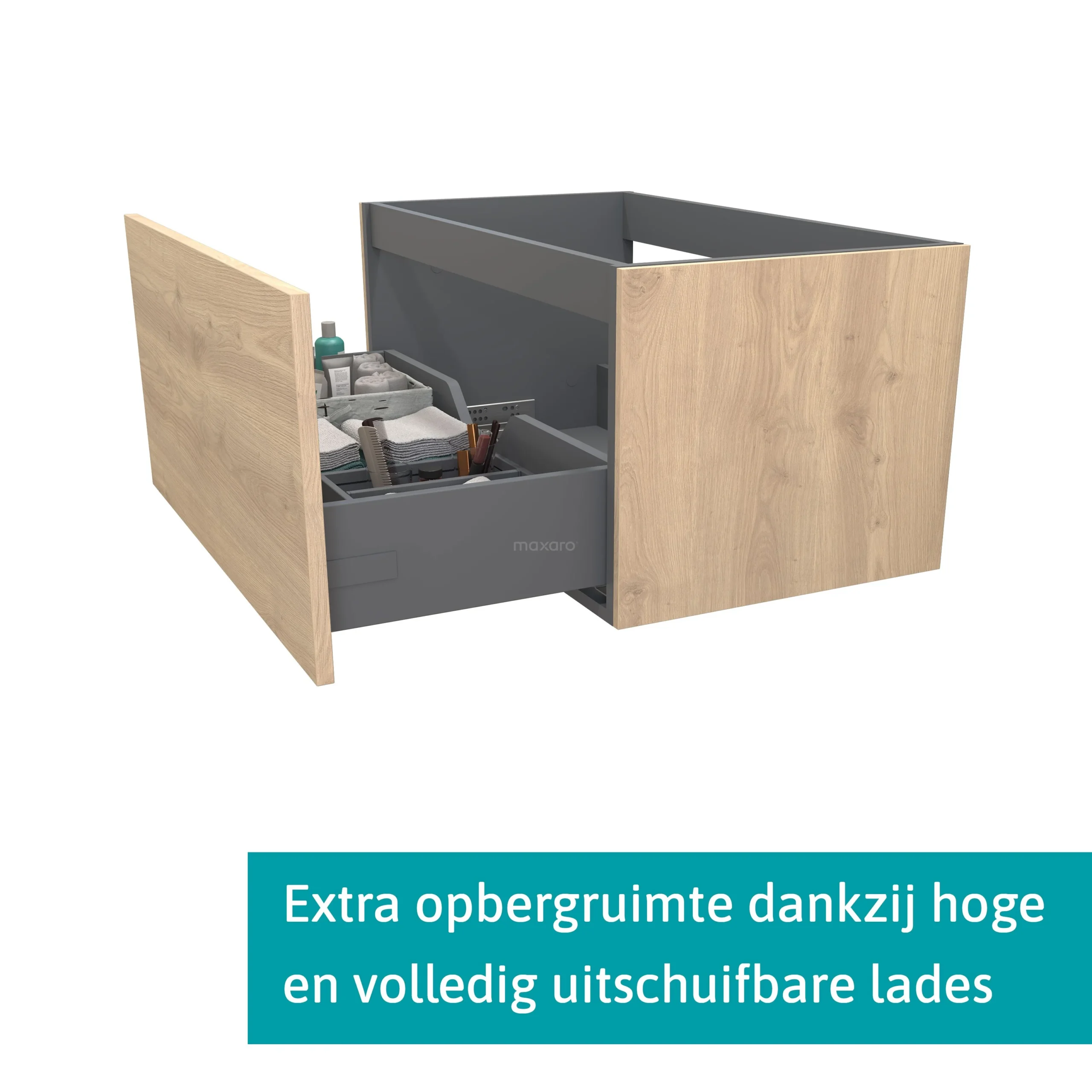 Modulo Plato Badkamermeubel voor waskom | 80 cm Lichtbruin eiken Vlak front Lichtgrijs beton blad 1 lade Modulo Plato Badkamermeubel Voor Waskom | 80 Cm Lichtbruin Eiken Vlak Front Lichtgrijs Beton Blad 1 Lade -Modulo modulo plato badkamermeubel voor waskom 80 cm lichtbruin eiken vlak front lichtgrijs beton blad 1 lade bmk11 01321 1 scaled