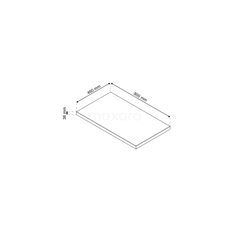 Modulo Plato Badkamermeubel voor waskom | 80 cm Lichtgrijs eiken Vlak front Donkergrijs blad 1 lade Modulo Plato Badkamermeubel Voor Waskom | 80 Cm Lichtgrijs Eiken Vlak Front Donkergrijs Blad 1 Lade -Modulo modulo plato badkamermeubel voor waskom 80 cm lichtgrijs eiken vlak front donkergrijs blad 1 lade bmk11 01203 5