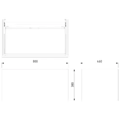 Modulo Plato Badkamermeubel Voor Waskom | 80 Cm Lichtgrijs Eiken Vlak Front Donkergrijs Blad 1 Lade 8 Modulo Plato Badkamermeubel Voor Waskom | 80 Cm Lichtgrijs Eiken Vlak Front Donkergrijs Blad 1 Lade -Modulo modulo plato badkamermeubel voor waskom 80 cm lichtgrijs eiken vlak front donkergrijs blad 1 lade bmk11 01203 6