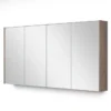 Spiegelkast Met Verlichting Modulo 140x70cm Middenbruin Eiken -Modulo spiegelkast met verlichting modulo 140x70cm middenbruin eiken k99 1400 59009 36