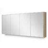 Spiegelkast Met Verlichting Modulo 180x70cm Lichtbruin Eiken 2 Spiegelkast Met Verlichting Modulo 180x70cm Lichtbruin Eiken -Modulo spiegelkast met verlichting modulo 180x70cm lichtbruin eiken k99 1800 59009 34