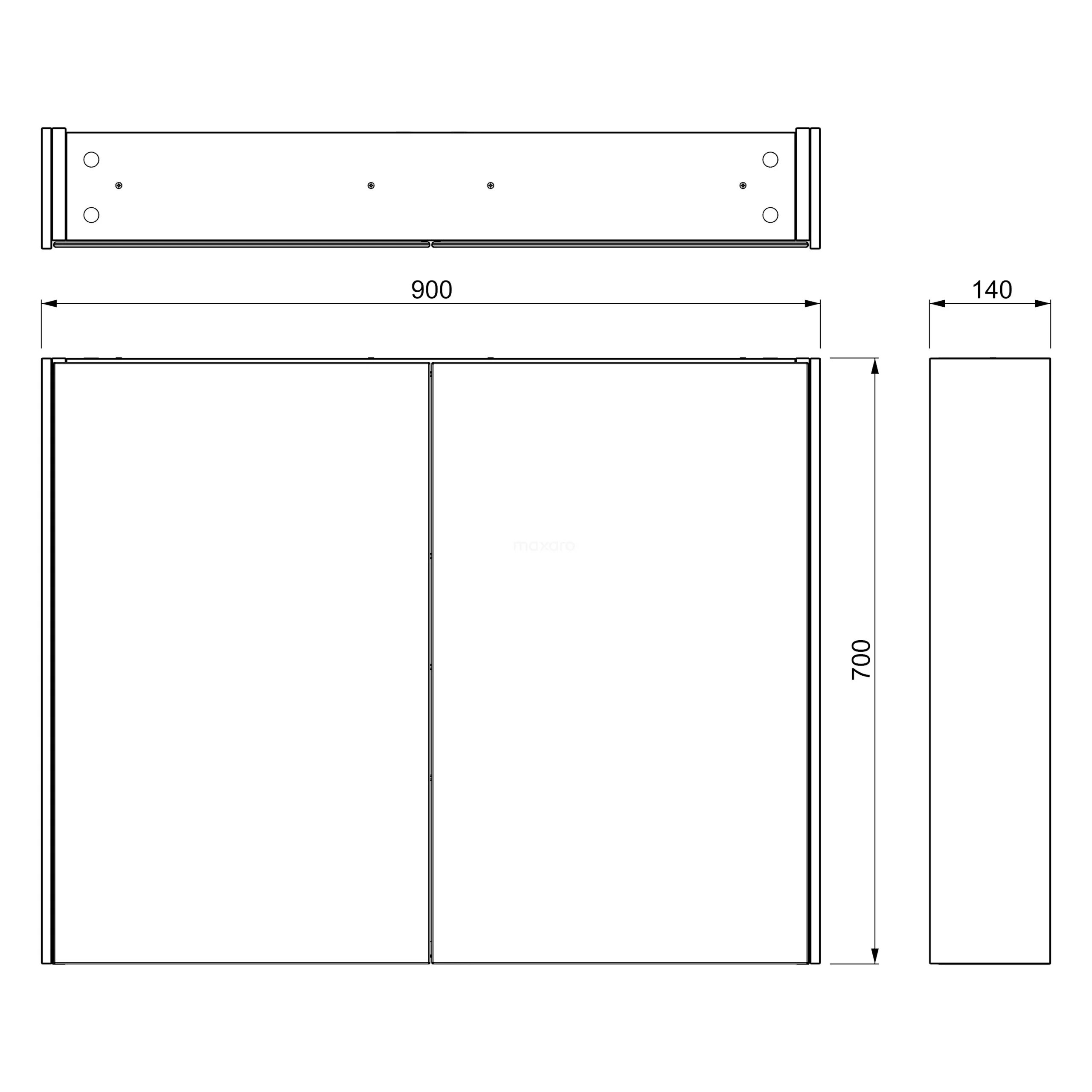 Spiegelkast Met Verlichting Modulo 70x70cm Middenbruin Eiken Spiegelkast Met Verlichting Modulo 70x70cm Middenbruin Eiken -Modulo spiegelkast met verlichting modulo 70x70cm middenbruin eiken k99 0700 59009 36 4 scaled