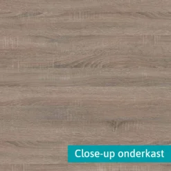 Toiletmeubel Met Waskom Keramiek Modulo Eiken Kader 41 Cm Mat Zwart Blad -Modulo toiletmeubel met waskom keramiek modulo eiken kader 41 cm mat zwart blad tmk10 03266 3