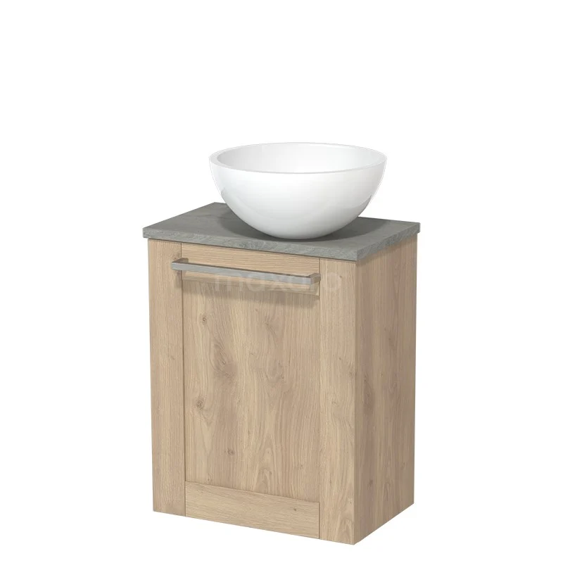 Toiletmeubel met Waskom Mineraalmarmer Modulo Lichtbruin Eiken Kader 41 cm Grijs Eiken Blad Toiletmeubel Met Waskom Mineraalmarmer Modulo Lichtbruin Eiken Kader 41 Cm Grijs Eiken Blad -Modulo toiletmeubel met waskom mineraalmarmer modulo lichtbruin eiken kader 41 cm grijs eiken blad tmk10 02180 1