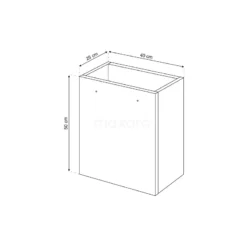Toiletmeubel Met Waskom Natuursteen Modulo Mat Wit Greeploos 41 Cm Donkergrijs Blad 6 Toiletmeubel Met Waskom Natuursteen Modulo Mat Wit Greeploos 41 Cm Donkergrijs Blad -Modulo toiletmeubel met waskom natuursteen modulo mat wit greeploos 41 cm donkergrijs blad tmk10 01104 4