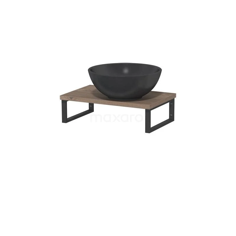 Toiletmeubel met Waskom Quartz Modulo Middenbruin Eiken 41 cm RVS Wandbeugels Zwart Toiletmeubel Met Waskom Quartz Modulo Middenbruin Eiken 41 Cm RVS Wandbeugels Zwart -Modulo toiletmeubel met waskom quartz modulo middenbruin eiken 41 cm rvs wandbeugels zwart tmk01 00244 1