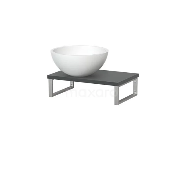 Toiletmeubel met Waskom Solid Surface Mat Modulo Donkergrijs 41 cm Wandbeugels RVS Toiletmeubel Met Waskom Solid Surface Mat Modulo Donkergrijs 41 Cm Wandbeugels RVS -Modulo toiletmeubel met waskom solid surface mat modulo donkergrijs 41 cm wandbeugels rvs tmk01 00044