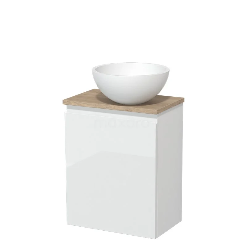 Toiletmeubel met Waskom Solid Surface Modulo Hoogglans Wit Greeploos 41 cm Lichtbruin Eiken Blad Toiletmeubel Met Waskom Solid Surface Modulo Hoogglans Wit Greeploos 41 Cm Lichtbruin Eiken Blad -Modulo toiletmeubel met waskom solid surface modulo hoogglans wit greeploos 41 cm lichtbruin eiken blad tmk10 02788 1