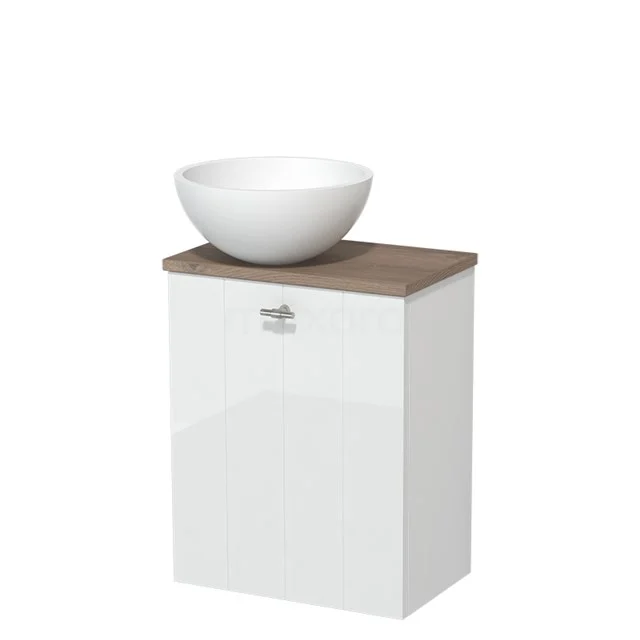 Toiletmeubel met Waskom Solid Surface Modulo Hoogglans Wit Lamel 41 cm Middenbruin Eiken Blad Toiletmeubel Met Waskom Solid Surface Modulo Hoogglans Wit Lamel 41 Cm Middenbruin Eiken Blad -Modulo toiletmeubel met waskom solid surface modulo hoogglans wit lamel 41 cm middenbruin eiken blad tmk10 04495